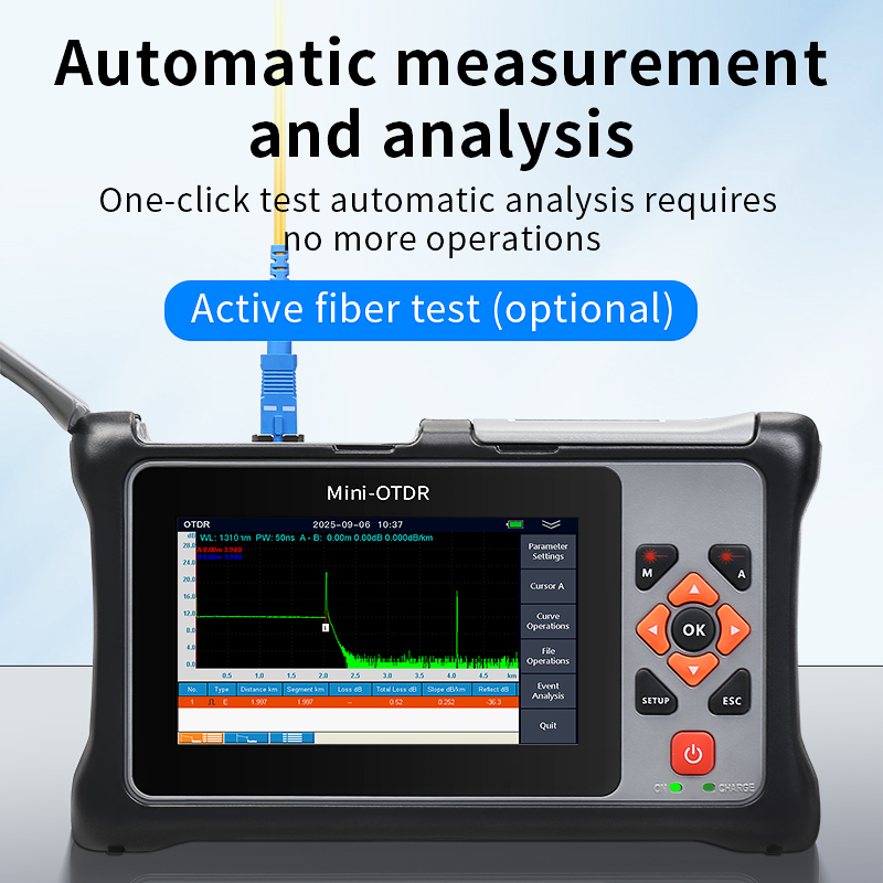 COMPTYCO KP800 OTDR 100KM 1310 – обзор и цена Optical Time Domain Reflectometer Otdr 1310 1550Nm