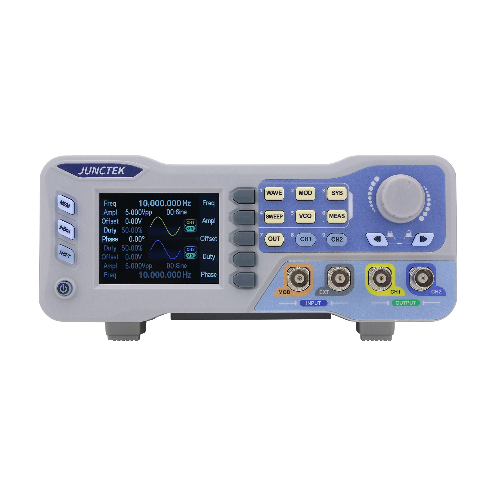 JDS8060 60 МГц двухканальный г – обзор и цена Dual Channel Arbitrary Waveform Function Generator 60Mhz