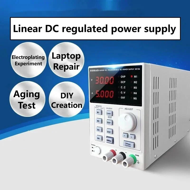 Линейный стабилизированный ист – обзор и цена Programmable Linear Dc Power Supply 30V 10A