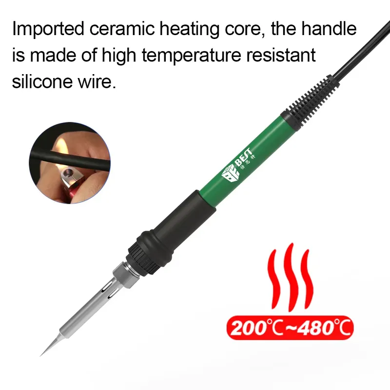 Цифровая паяльная станция BST- – обзор и цена Smd Rework Station Hot Air Soldering 2 In 1